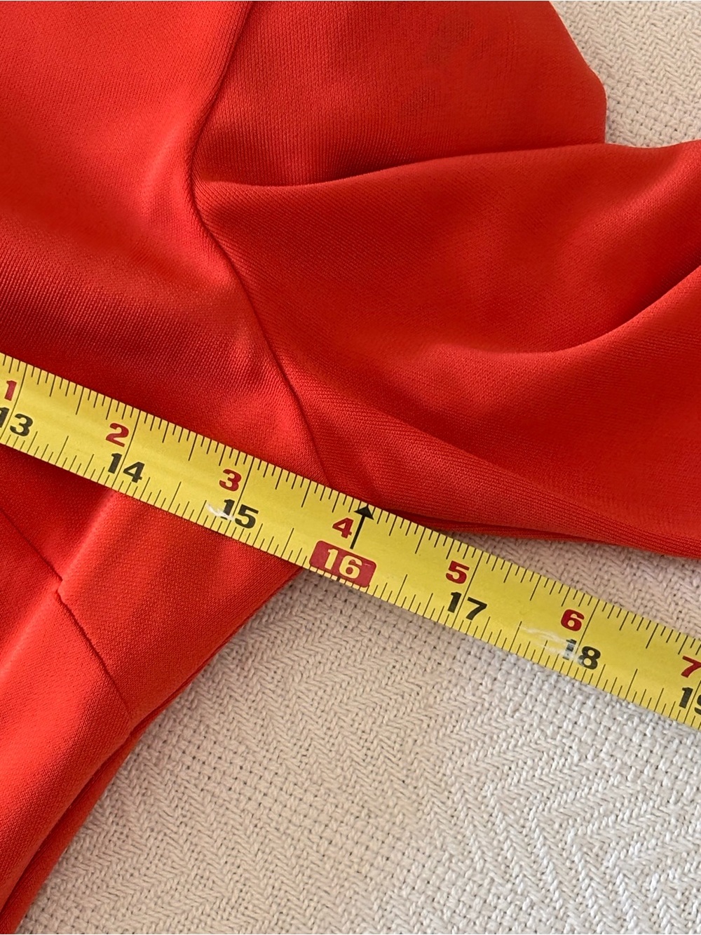 Ralph Lauren Rust-Orange Long-Sleeve Midi Dress - Picture 4 of 9